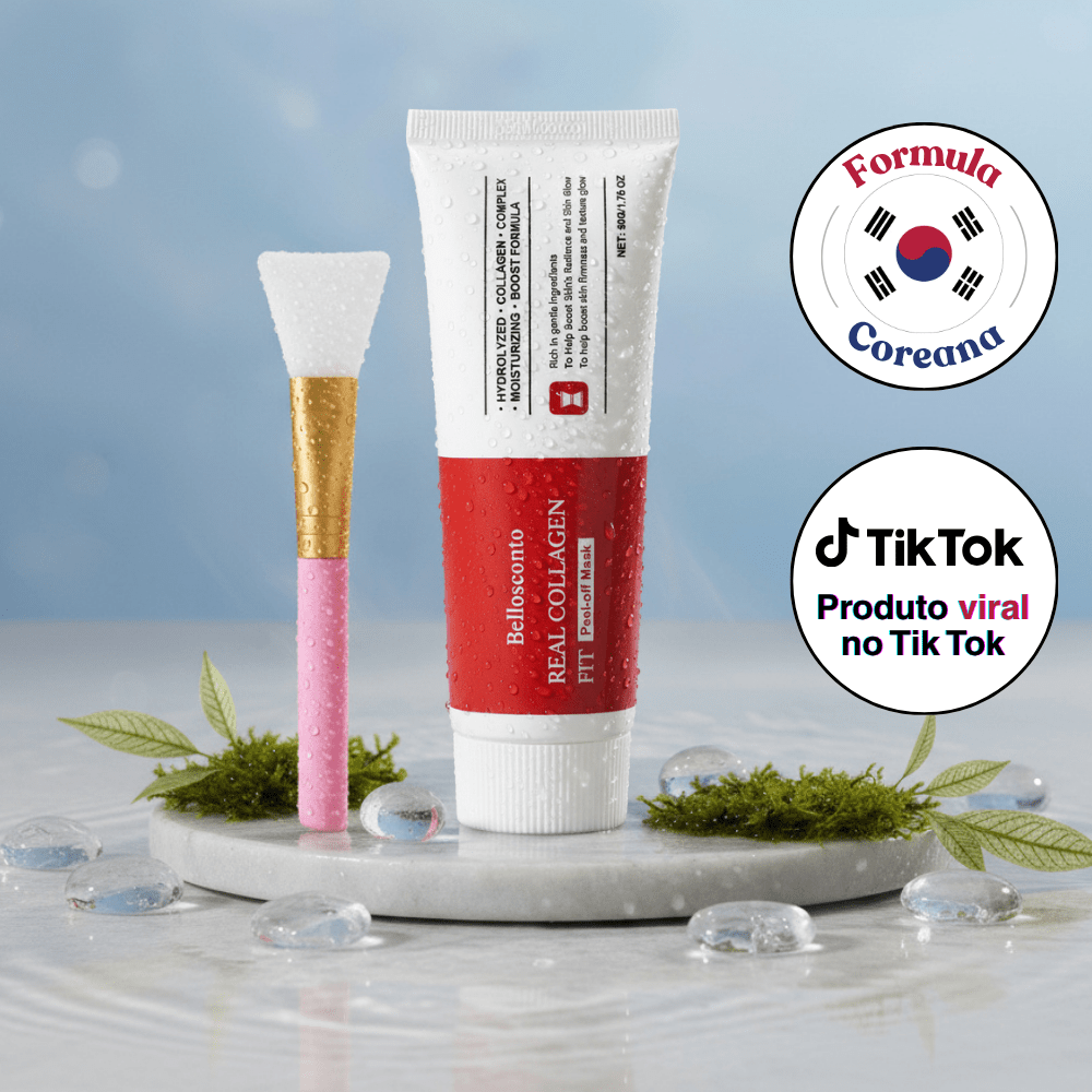 Máscara Coreana de Colágeno Rejuvenescedora Peel Off - Collagen Fit™